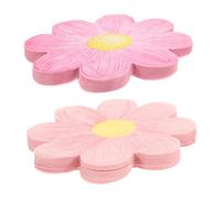HOMOBABE 20pcs De Papel Decorativas En Forma De Margarita Para Bodas De Cumpleaños Y Fiestas Navideñas Servilletas Desechables Para La Vajilla Y Los Suministros Para La