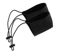 HOMOBABE 2piezas Cubiertas De Zapatos para Conducir Protectores De Talón Resistentes Al Fundas Protectoras Talón Aptas para Hombres y Mujeres Uso Interiores y Exteriores