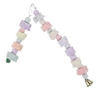 HOMOBABE 2piezas Juguete para Masticar De Aves De Parroquia Accesorio Colgante para Jaula Molar Natural Sichuan para Periquitos y Cacatúas para Promover La Salud
