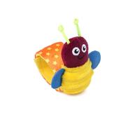 HOMOBABE 2piezas Sonajero De Muñeca Para Bebés Juego De Diseño Divertido Muñeca De Escarabajo y Abeja Juguetes Para Recién Nacidos Fomento Del Desarrollo Sensorial y Comunicación