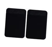 HOMOBABE 2piezas Tarjetero de Cuero Sintetico Autoadhesivo para Telefono Bolsillo Trasero Tipo Parche para Hombre de Cuero Adhesivo