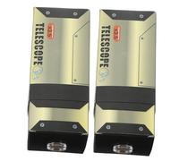 HOMOBABE 2piezas Telescopio De para Niño Niña Juguete Educativo Retráctil para Exploración Científica Al Aire Mejora Habilidades Manuales y Observación