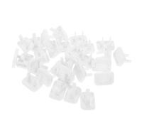 HOMOBABE 30 piezas Protector Enchufes Infantiles Unidades Cubiertas Seguridad Eléctricas Decoración para Bebés Fácil Instalación Materiales Duraderos