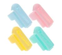 HOMOBABE 4 Guías de Hilo para Dedos para Tejer, Divisor de Hilo de Crochet, Herramienta de Dedo para Manualidades, Anillos para Punto de Tejido, Kit de 4 Piezas para Principiantes