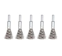 HOMOBABE 5piezas Cepillo Pulidor de Acero Inoxidable Uds para Taladro Cepillo de Limpieza para Superficies Metálicas Cepillo de Pulido Duradero para Depósitos Tubos y Superficies Curvas
