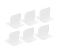 HOMOBABE 6 Piezas Estabilizador de Valla para Accesorios Antideslizantes para Seguridad Infantil Fijación de Suelo para Evitar Volcados Instalación y Rápida