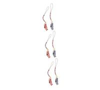 HOMOBABE 6piezas Colgantes De Carpa Japonesa De Suerte Para Teléfono y Mochila Amuletos Decorativos y Encanto Para Claves y Bolsos