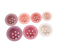 HOMOBABE 7 Piezas Taza Apilable de para Bebés Juguete Educativo para Baño y Desarrollo de Habilidades Sociales