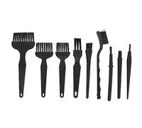 HOMOBABE 9 piezas Kit de Cepillos de Limpieza Antiestáticos para Teclado y Electrónicos Herramienta y Portátil para Eliminar Polvo y Suciedad de Superficies para PC y Móviles