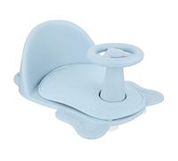HOMOBABE Asiento de Baño para Ñiño Antideslizante Ventosas, Silla Ergonómica de Pp Transpirable Azul para Recién Nacido y Niño Pequeño, Taburete Seguro para Baño y Ducha, Soporte Estable