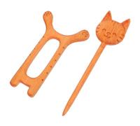 HOMOBABE Broche de Madera para Mujer con Diseño de Gato Pin para Solapas y Ropa Accesorio Decorativo para Suéteres y Bufandas Broche Vintage de Madera Natural para Vestir Casual y Invierno