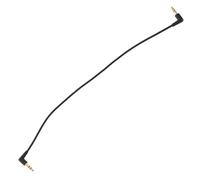 HOMOBABE Cable Estable Macho de 3,5 Diseño a Audio de Auxiliar Mm Doble de Ángulo de 90, Cobre Esmaltado Transmisión y para Equipos de Audio en Coches y Computadoras