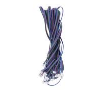 HOMOBABE Cable para Motor de Movimiento Preciso Terminal Blanco 2.54 Mm 4pin a 6pin, 1 Metro, 10 Unidades, Material Pvc, Diseño Científico para Impresoras 3d Portátil Color Color Aleatorio
