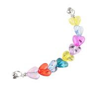 HOMOBABE Cadena Dedo del Teléfono de Resina en Color Dulce Diseño de Corazón, Accesorio DIY para Funda de Teléfono Que Previene Caídas y Decora Tu Móvil