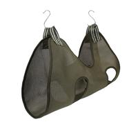 HOMOBABE Cama De Aseo Colgante para Gatos y Perros Transpirable Color Verde Militar, Hamaca Elevada De Nailon Resistente, Adecuado para Manicure y Cuidado De Mascotas Casa