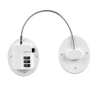 HOMOBABE Cerradura de Combinación para Nevera y Cajones, Bloqueo de Seguridad para Bebés, Material Acero Inoxidable y Abs, Adecuado para Uso Doméstico y Muebles