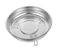 HOMOBABE Cesta de Vapor Ajustable Inoxidable con Mango Cesto de Drenaje Multifuncional para Verduras y Frutas para Cocción de Pasta y Calentamiento de Alimentos