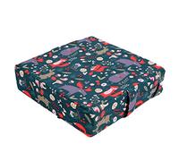 HOMOBABE Cojín Asiento Elevador Infantil Con Correas Ajustables Cojín Suave y Duradero Para Silla De Comedor Niño Niña y Niño Niña Soporte Estable y Fácil Limpieza Color Verde Oscuro