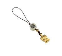 HOMOBABE Colgante de Teléfono Decorativo de Tigre Zodiacal Amuleto de Suerte y Buen Augurio Accesorio Fácil de Instalar para Móvil Bolso o Pulsera Diseño Creativo y Duradero