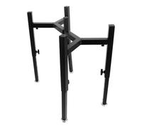 HOMOBABE Comedero Elevado para Perros Doble Cuenco de Acero Inoxidable Ajustable y Resistente para Interiores y Exteriores, Altura Regulable para Cachorros y Perros Adultos