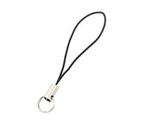 HOMOBABE Cordón para Teléfono Celular Corto de 100 Unidades para Hombre y Mujer, Diseño Sencillo, Cómodo y Ligero, Accesorio Portátil para Uso Diario, Color Negro Suave