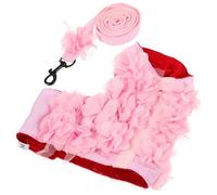 HOMOBABE Correa de Tracción para Perros Diseño de Flores, Correas Ajustables y Tela, Adecuado para Temporada de Cálido Color Aleatorio
