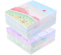 HOMOBABE Cuaderno de Notas Adhesivas de Papel 8 Piezas, Pegatinas Multifunción Removibles y Ligeras para Oficina y Uso en Casa