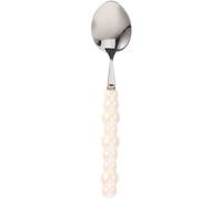 HOMOBABE Cuchara para Helado Mango de Cerámica y Cubiertos de Metal, Vajilla para Helado Hogar, Decoracion Verano, Diseño Cómodo y Resistente