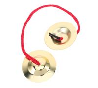 HOMOBABE Cymbales de Cobre para Juguete Musical Educativo Cymbales Brillantes para Actividades Interactivas de Material Seguro para la Expresión Rítmica y Musical