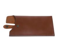 HOMOBABE Estuche para Cuchillos de Cocina de Plástico Marrón Diseño Elegante, Fácil de Almacenar y Transportar, Adecuado para Obsequio de Inauguración de Casa