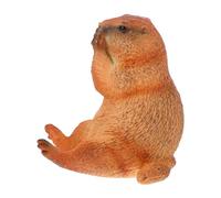 HOMOBABE Figurita De Groundhog Realista para Decoración Interior Modelo De Animales Salvajes Juguete Educativo para Niño Niña y Adorno para Jardín Estimulación Cognitiva y Interactivo