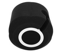 HOMOBABE Filtro Antipop Acústico Pequeño para Micrófono Condensador, Parabrisas de Esponja Absorbente de Ruido y Viento, Pantalla de Aislamiento para Grabación, Streaming y Karaoke