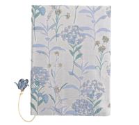 HOMOBABE Funda de Libro Artesanal Ajustable para Estudiantes, Cubierta Protectora de Tela en Tamaño A5, Funda Decorativa Ornamental Resistente a Desgaste para Libros Escolares