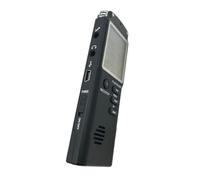 HOMOBABE Grabadora de Profesional con Pantalla LCD Real Reproductor Integrado Grabación de Audio para Reuniones Entrevistas y