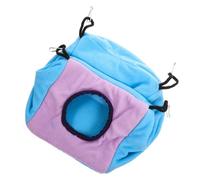 HOMOBABE Hamaca para Pequeños Animales Doble Capa, Cama Colgante Cálida De Tela Suave, Tamaño Compacto para Jaula, Adecuado Jaulas De Hámster, Ratas y Cobayas, Cama Cómoda para Mascotas Pequeñas