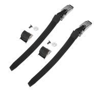 HOMOBABE Hebillas para Correas De Patines En Línea 2 Pcs, Correa De Repuesto De PVC, Cinturón De Energía con Tornillos, Accesorio para Patines De Niños y Adultos, Uso En Pista y Exterior