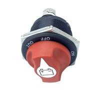 HOMOBABE Interruptor Aislador Batería Resistente al Agua Desconexión Principal Segura para Coches Barcos Rv Atv y Utv Corte de Energía