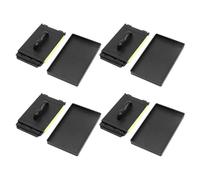 HOMOBABE Kit de 4 Paños Limpiadores para Cuerdas Ukelele, Diseño Versátil, Material Abs y Esponja, No Abrasivo, Adecuado para Mantenimiento en Cualquier Lugar