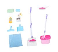 HOMOBABE Limpieza para Set de Herramientas de Limpieza de Juguete para Niñas para Escoba y Recogedor la Imaginación Coordinación Mano