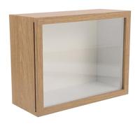 HOMOBABE Marco Tridimensional Elegante con Panel Deslizante de Mdf y Acrílico para Organizar y Preservar Flores Secas y Objetos Cotidianos del Hogar