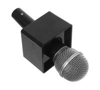 HOMOBABE Micrófono De Juguete Simulado Bandera De Cubo Cuadrado Micrófono De Juguete para Karaoke Disfraz De rol Accesorios para Fiestas