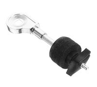 HOMOBABE Mini Soporte de Brazo para Platillos de Metal Plata Buffer Resistente Que No Se Afloja, Accesorio Apilador Adecuado para Instrumentos de Percusión