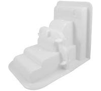 HOMOBABE Molde Reutilizable para Construcción de Columna Romana de Cemento 25 Cm, Molde de Hormigón para Pilares y Bordes de Jardín, Diseño Europeo para Bricolaje y Decoración