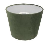 HOMOBABE Pantalla de Tela Verde para Lámpara de Escritorio, Resistente al Desgaste, Diseño Simple y Estructura Práctica para Portalámparas E27 y E14
