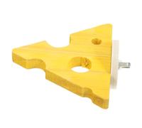 HOMOBABE Percha De Madera Natural para Periquitos y Loros Juguete De Jaula para Pájaros Plataforma De Salto y Diseño Único para Aumentar Espacio De Actividad y Cuidado Natural De Garras