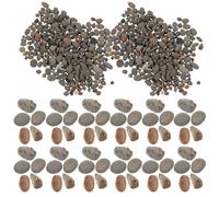 HOMOBABE Piedras Decorativas Naturales para Mesa de Arena Apariencia Realista, 50g Bolsa de Rocas para Mini Paisajes y Decoración de Acuarios
