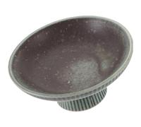HOMOBABE Plato de Frutas de Porcelana Vintage con Base Alta para Snacks y Postres Bandeja Decorativa para Cocina y Comedor Soporte Elegante para Frutas y Aperitivos