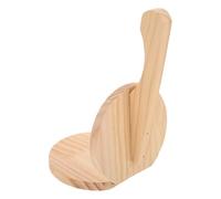 HOMOBABE Prensa de Empanadillas de Madera Pequeña Herramienta Manual para Presionar Masa para Dumplings y Tortillas con Mango Resistente para Cocina Casera y Restaurantes Reutilizable