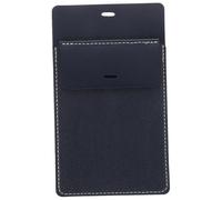 HOMOBABE Protector de Bolsillo de Cuero Azul para Camisas y Batas de Laboratorio Portalápices Compacto y Ligero Organizador Multifuncional para Bolígrafos Lápices y Tarjetas Adecuado
