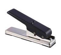 HOMOBABE Punzón de Púa para Guitarra de Hierro Resistente, Herramienta Perforadora Grande Negra y Plateada, Accesorio Portátil para Fabricación y Elevación de Púas, Adecuado para Músicos